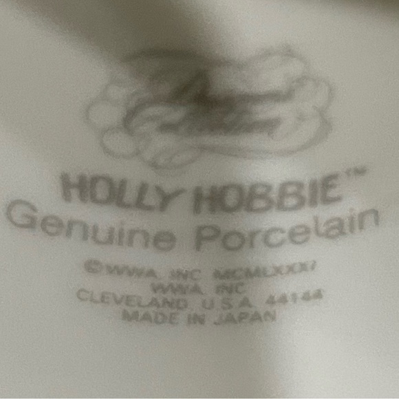 Holly Hobbie Designer’s Collection Porcelain Bell Vintage 1981 Rare - Picture 6 of 9
